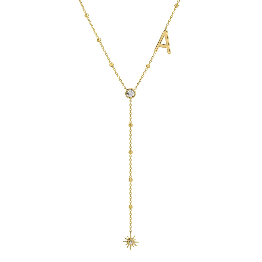diamond-bezel-initial-lariat-necklaces