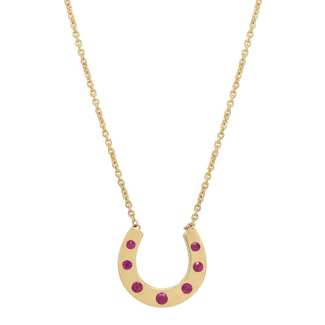 ruby-horseshoe-charm-necklace