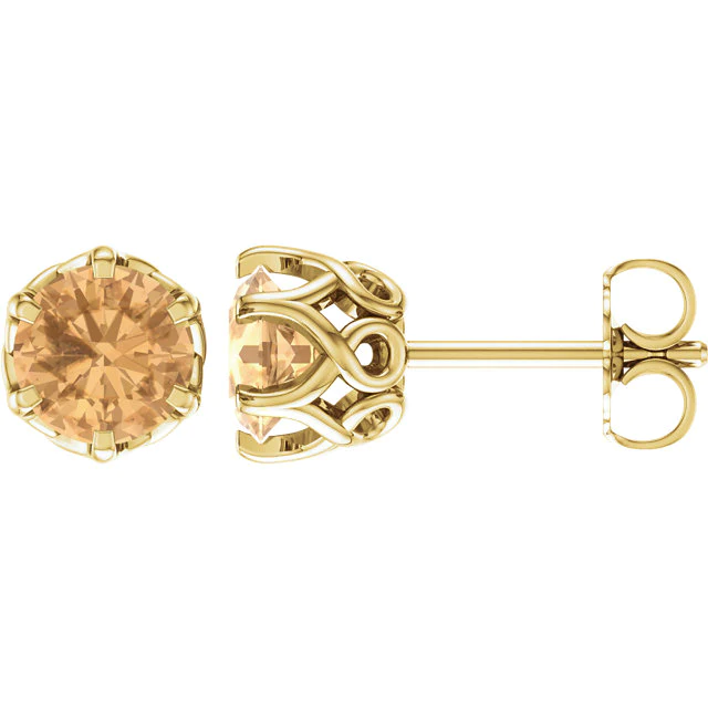 honey-topaz-stud-earrings