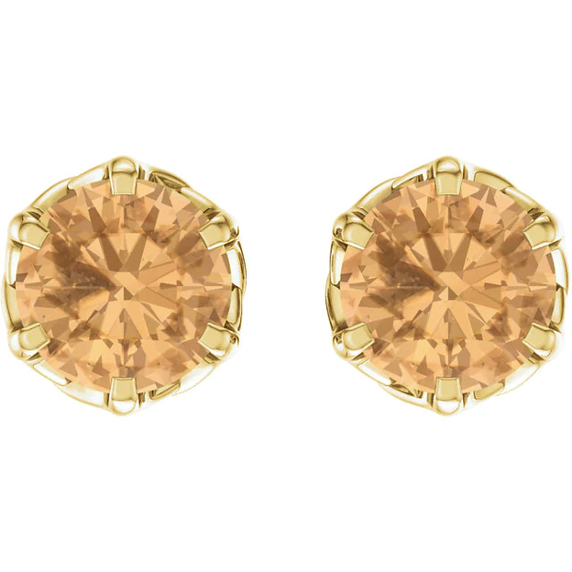 honey-topaz-stud-earrings
