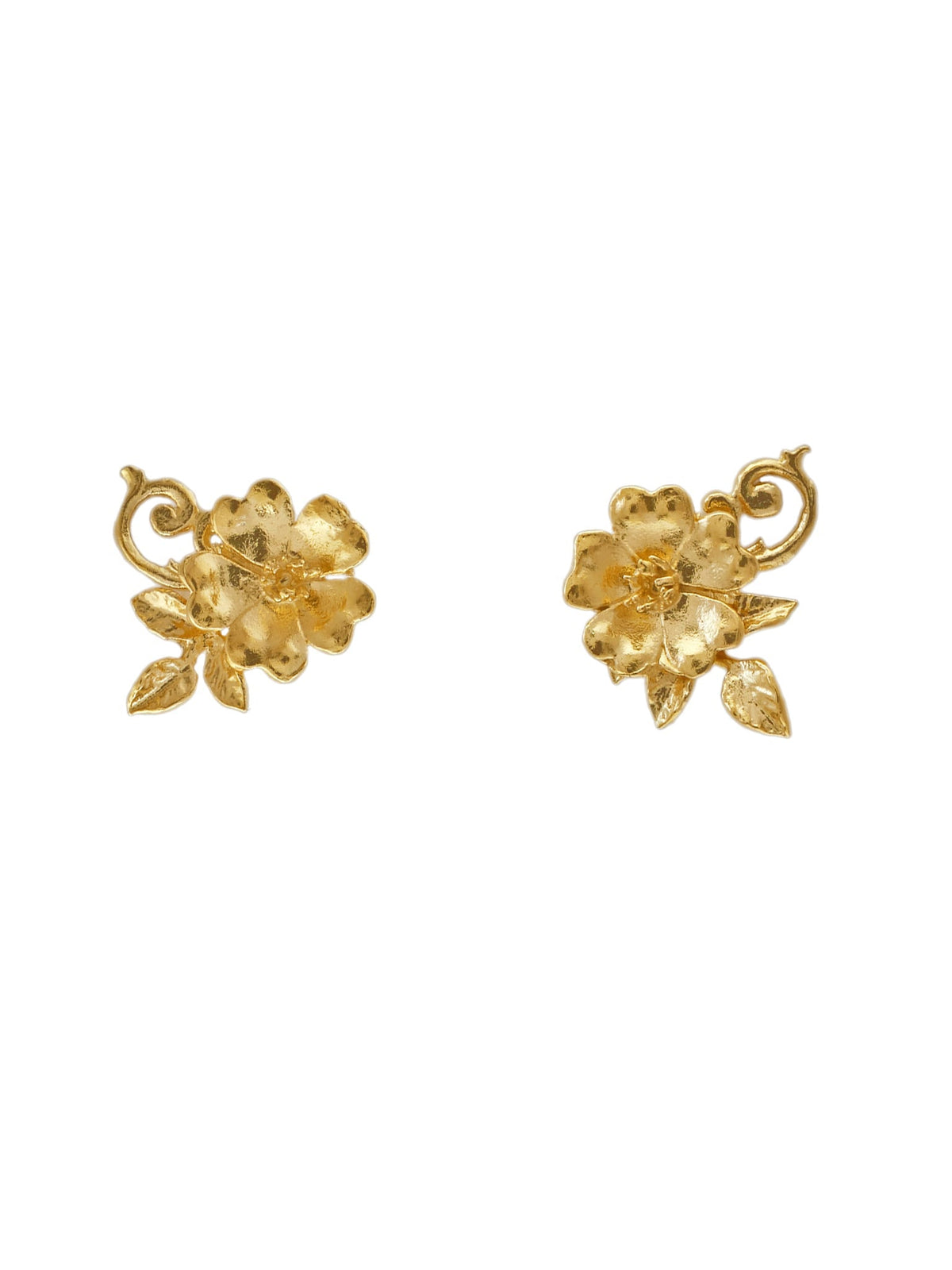 Ornate Rose Studs