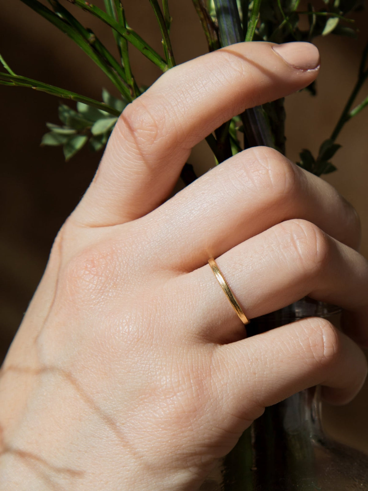 Textured Spring Band 1.5mm