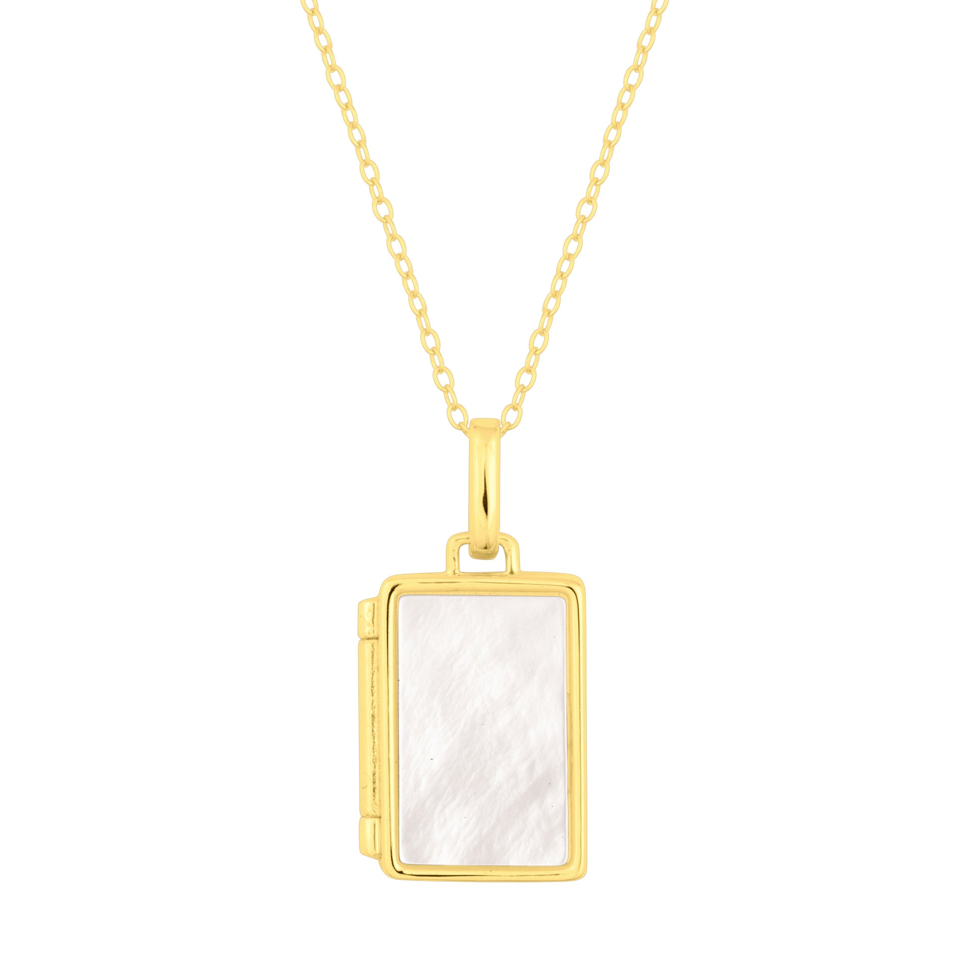 Vivienne Pearl Locket Gold