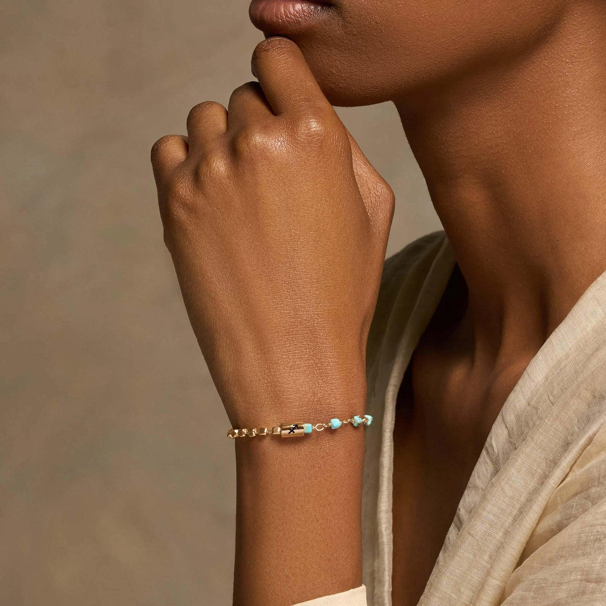 Spiritual Wanderlust Turquoise Sagittarius Bracelet