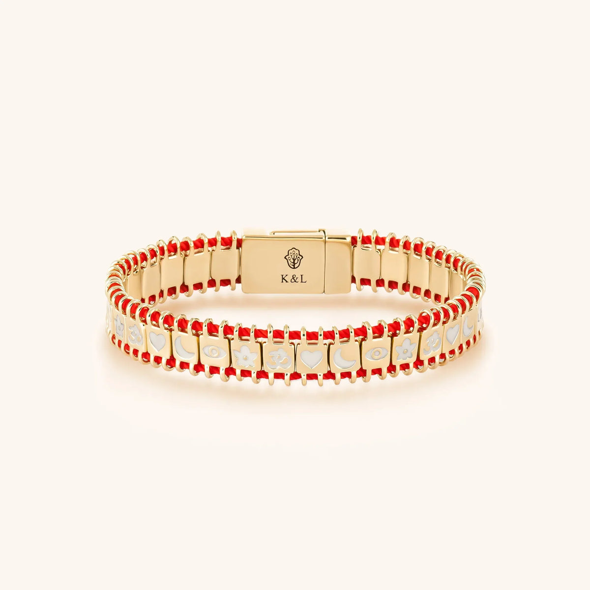 Embodied Energy Red String Tennis Bracelet