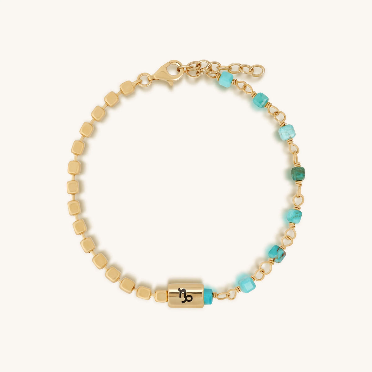 Resilient Ambition Capricorn Turquoise Bracelet