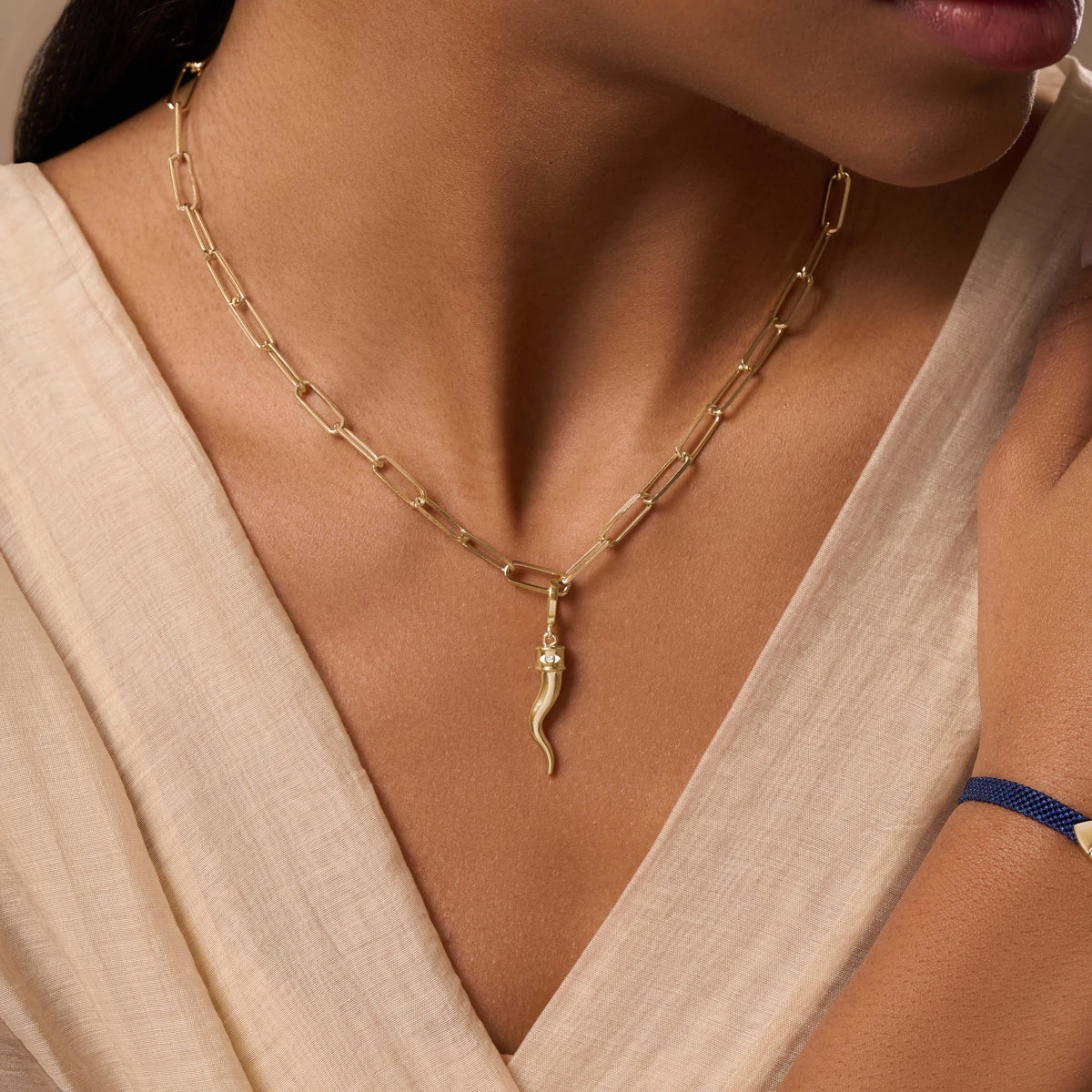 Essential Protection Gold Cornicello Charm