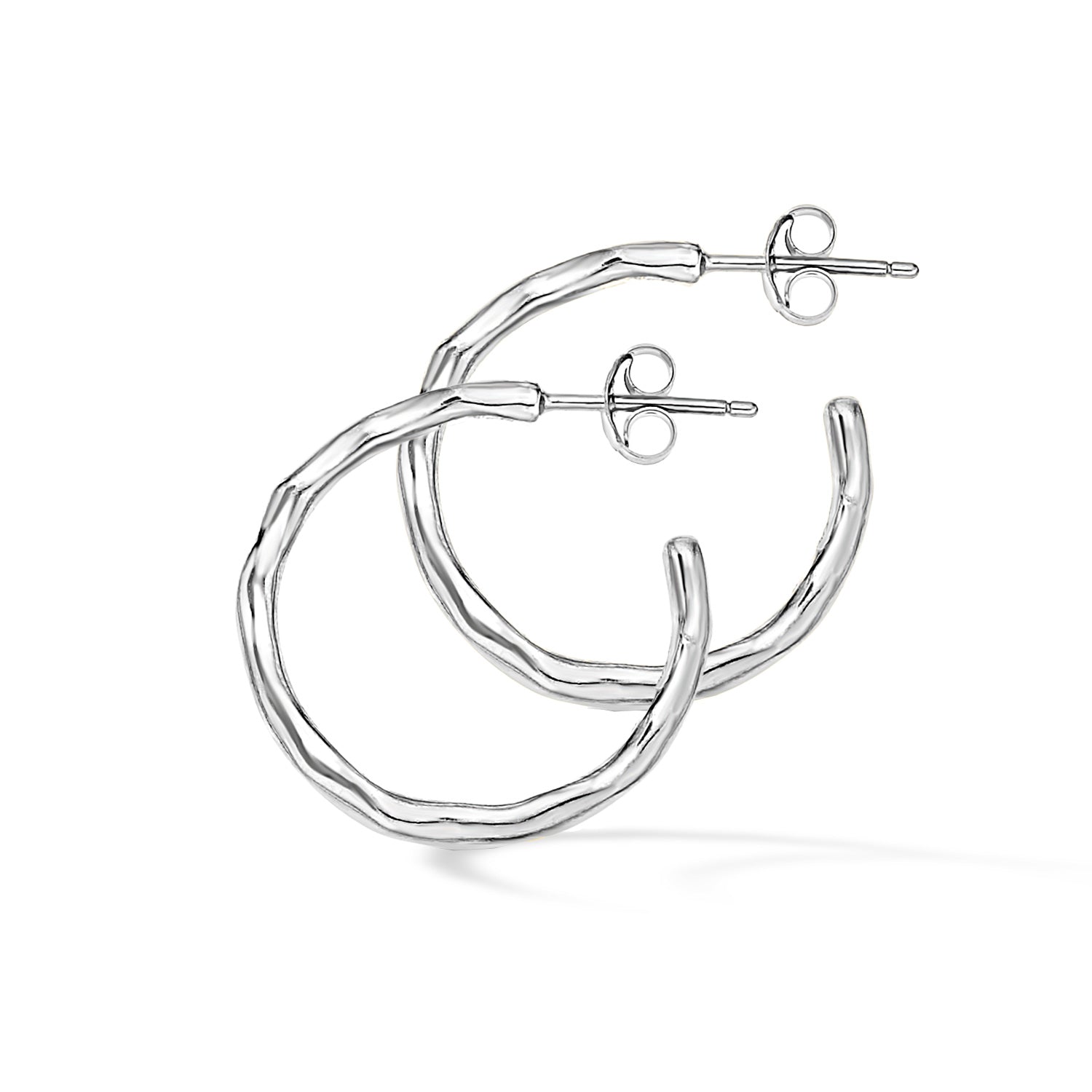 Medium Waterfall Hoops