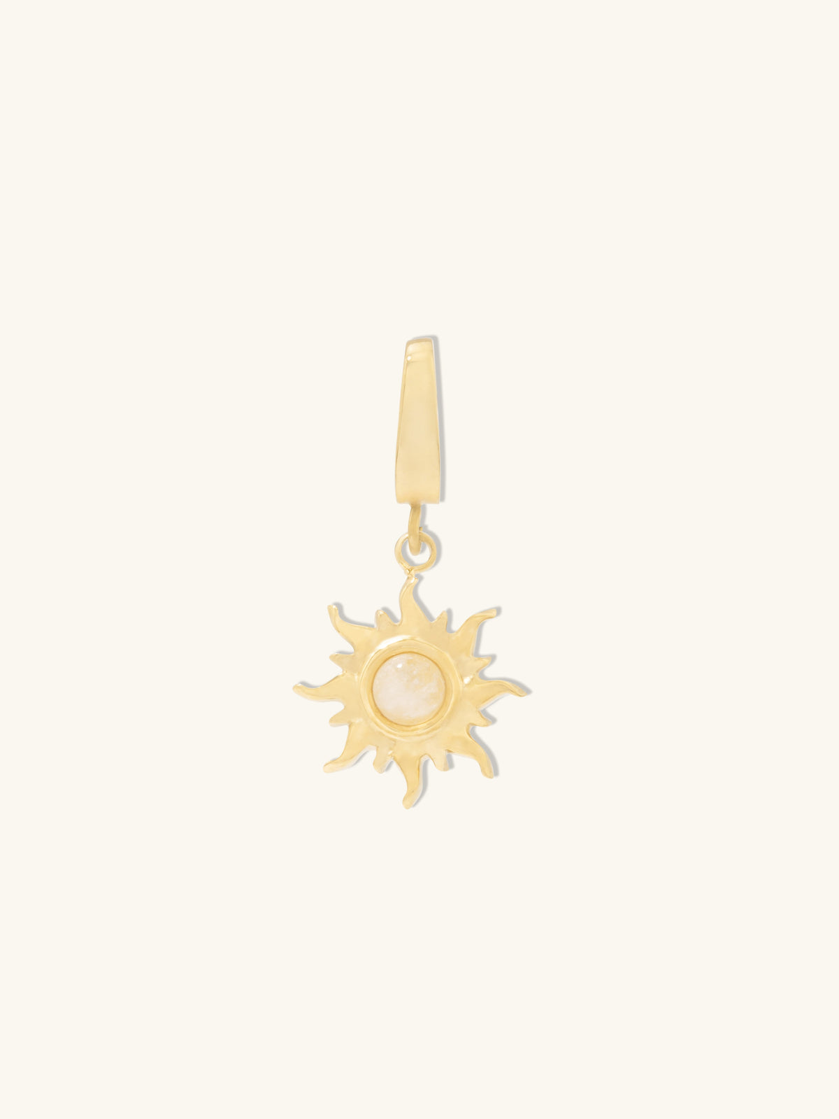 Sunray Ivory & Gold Charm