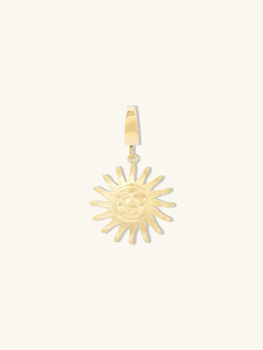Soleil Gold Charm