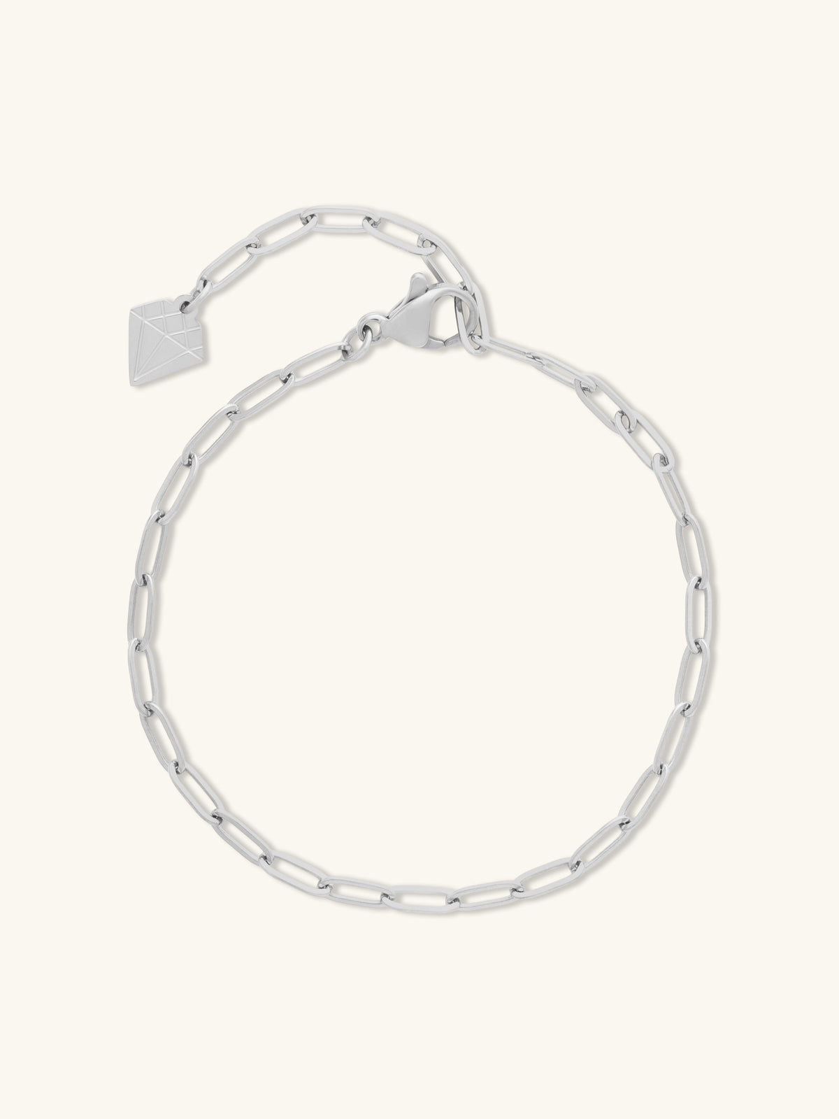 Petite Harper Silver Essential Chain Bracelet