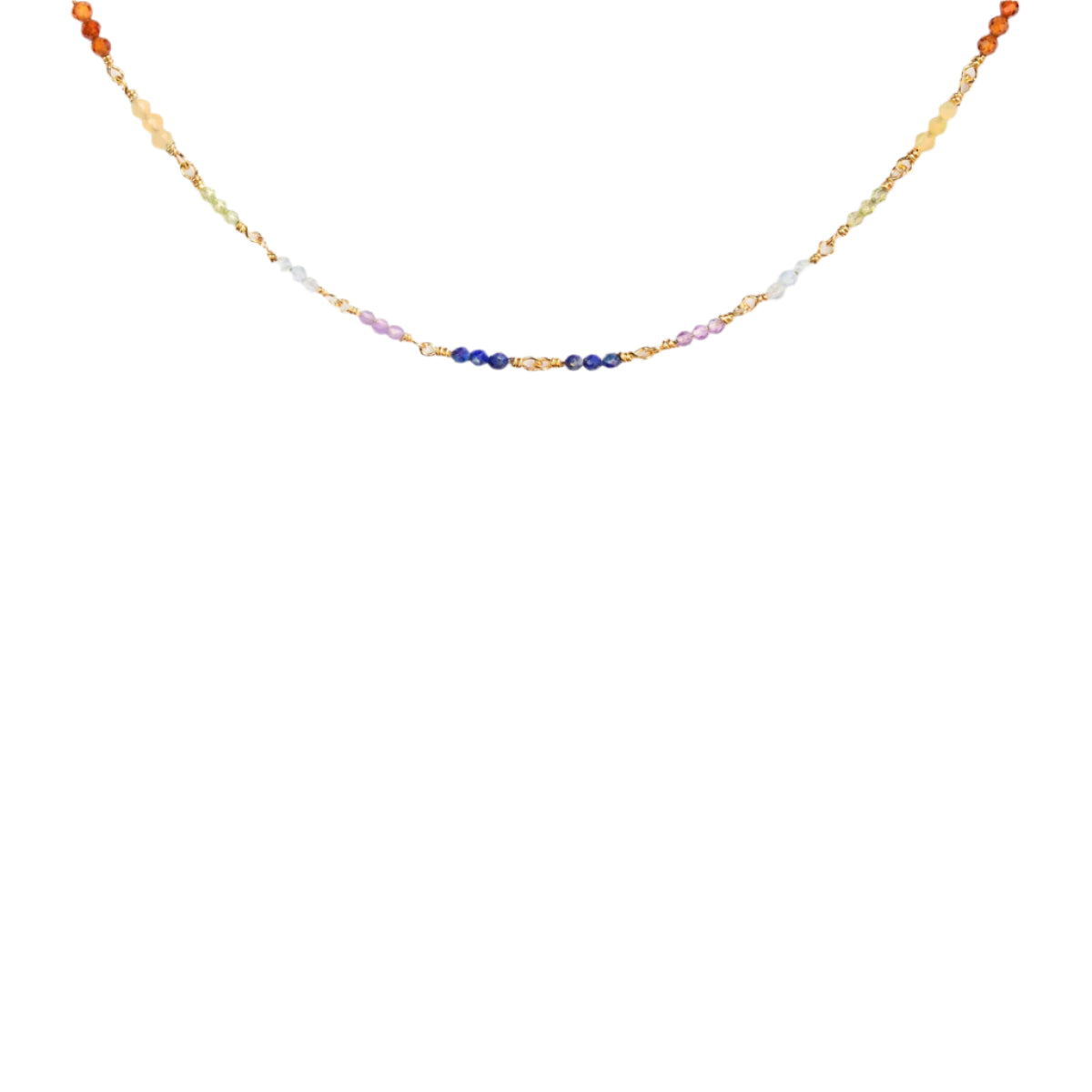 Spiritual Healing Chakra Choker Necklace