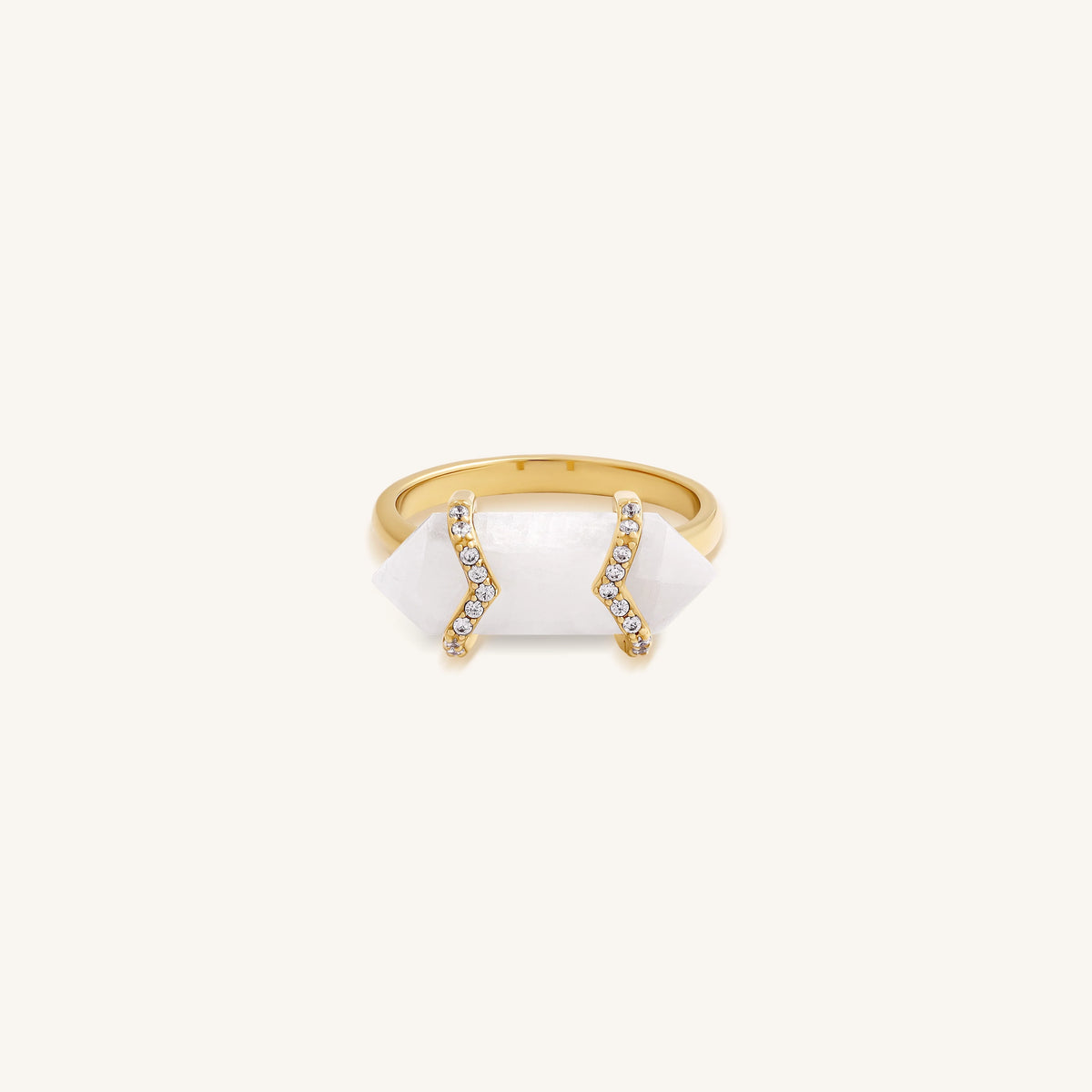 Guided Intuition Moonstone Ring