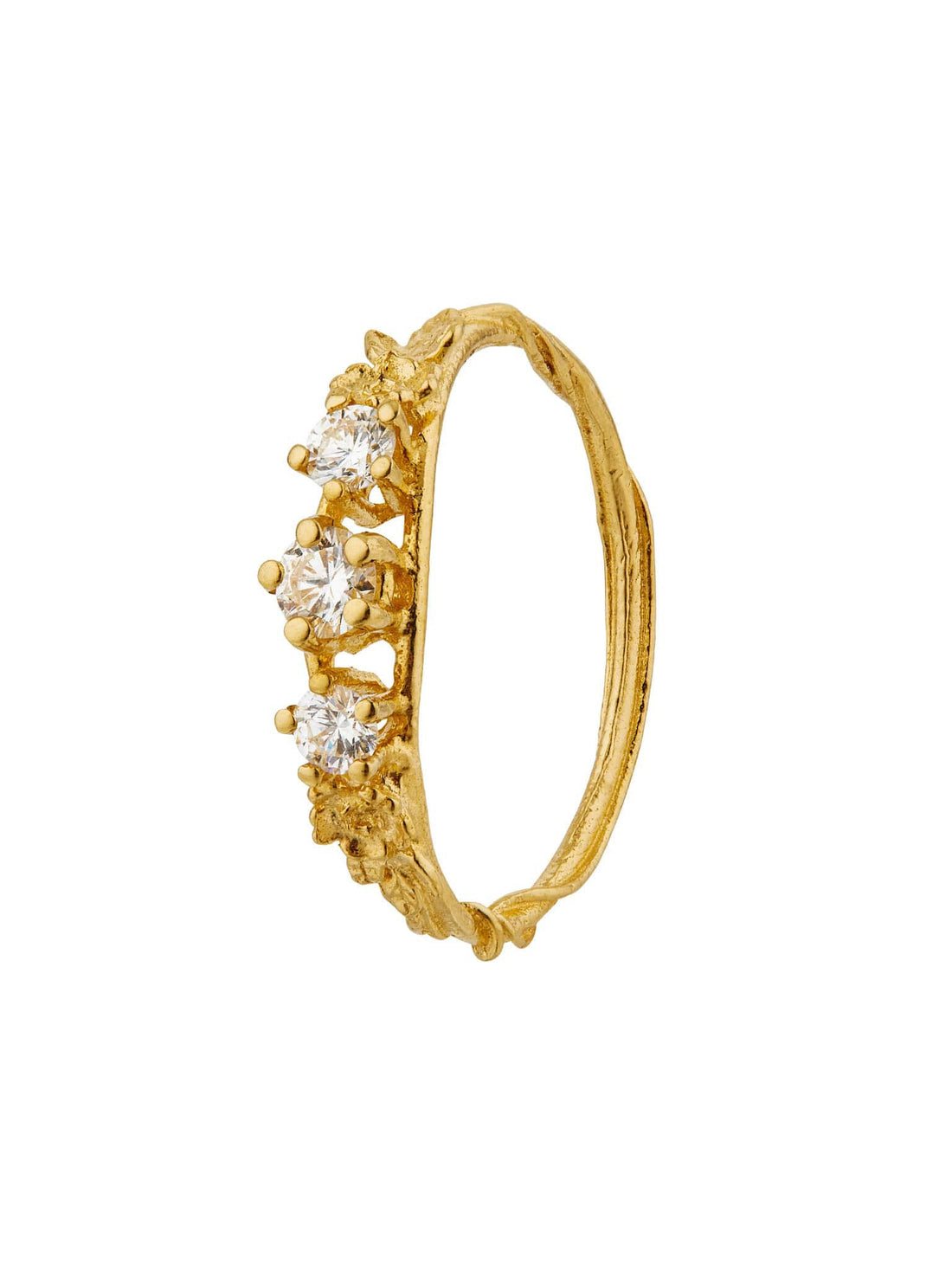Rosa Centifolia Trilogy Diamond Ring