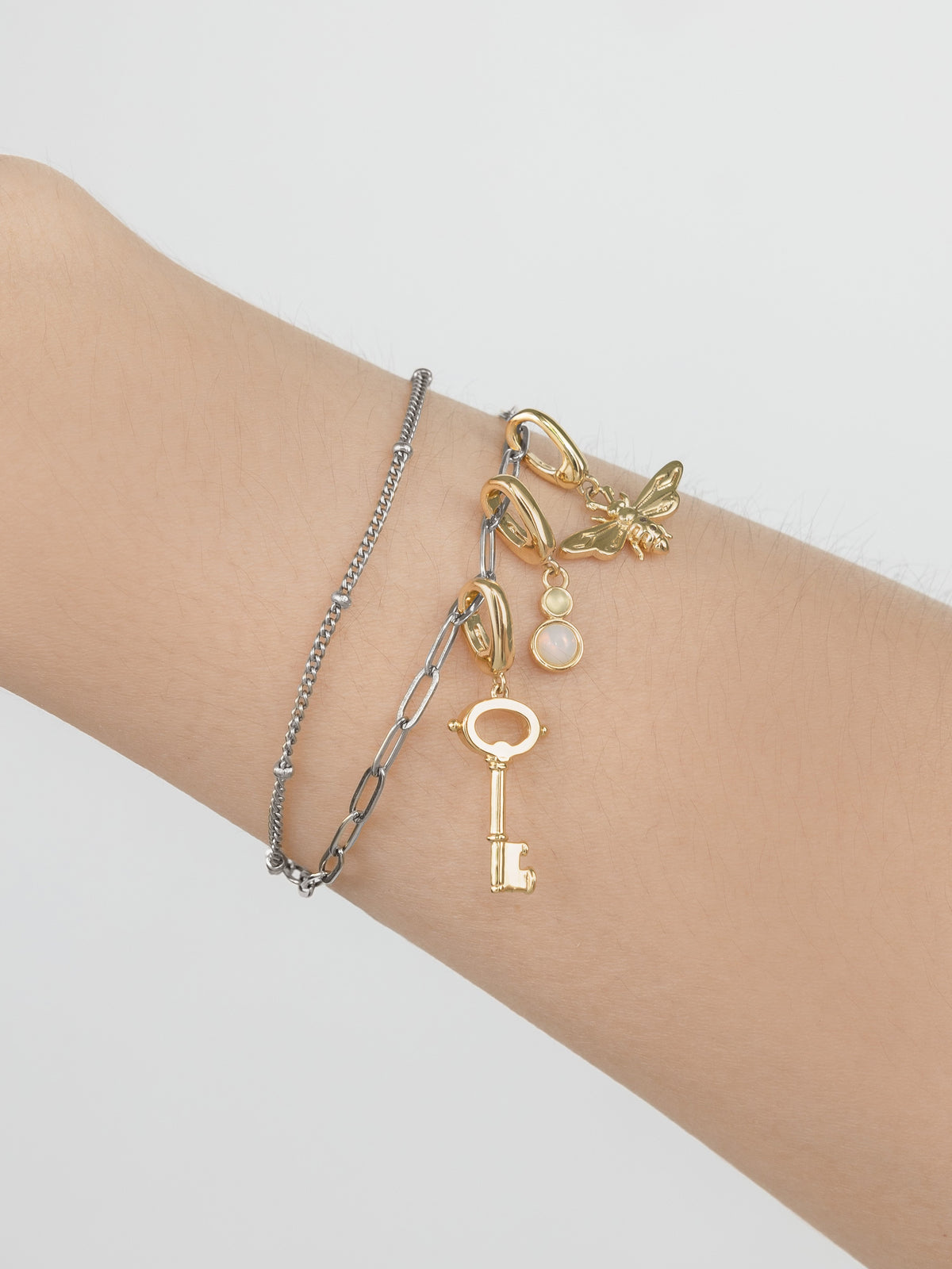 Petite Harper Silver Essential Chain Bracelet