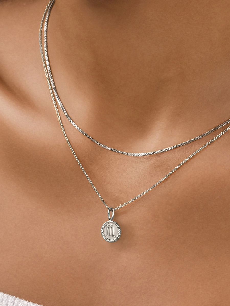 925 Sterling Silver Box Chain Necklace