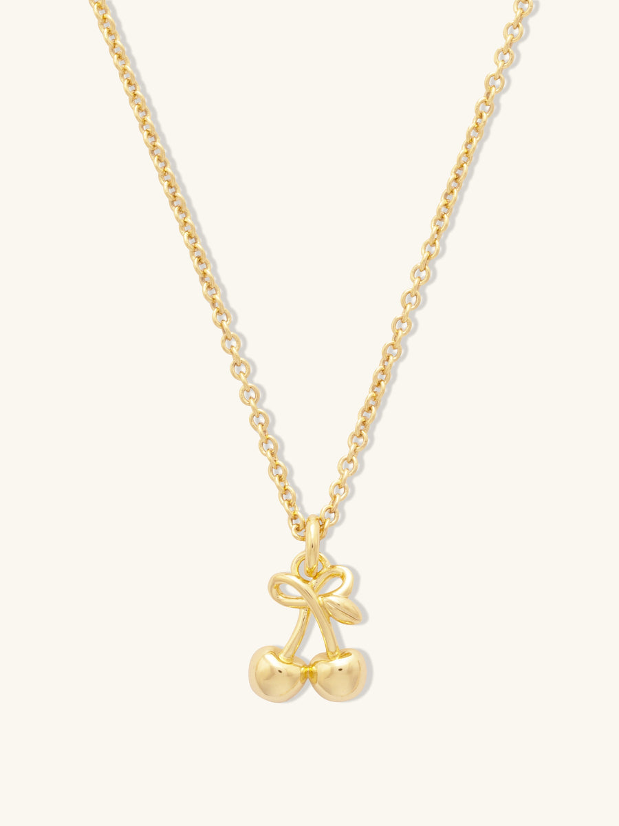 Cherry Gold Necklace