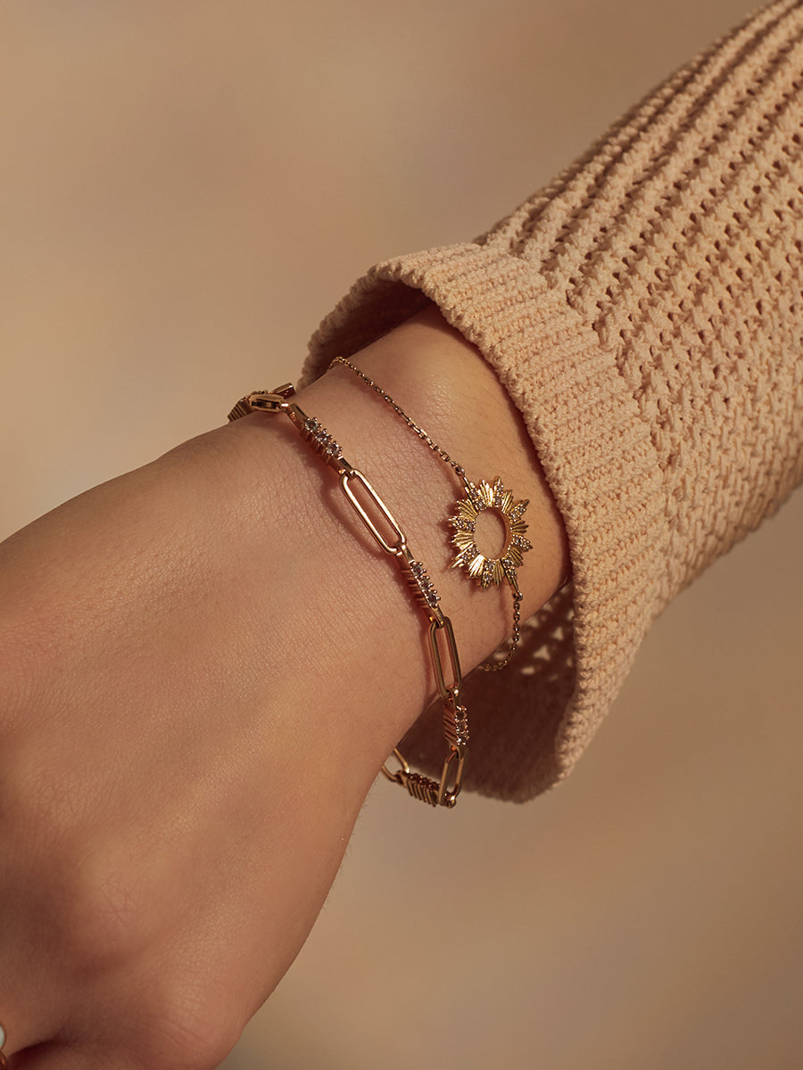 Sunseeker Gold Bracelet