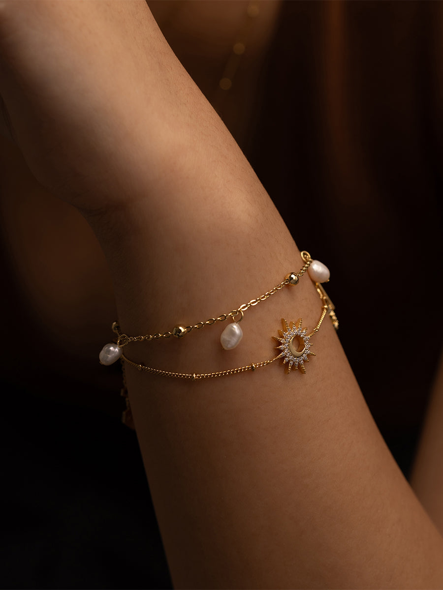 To The Sea Gold Bracelet