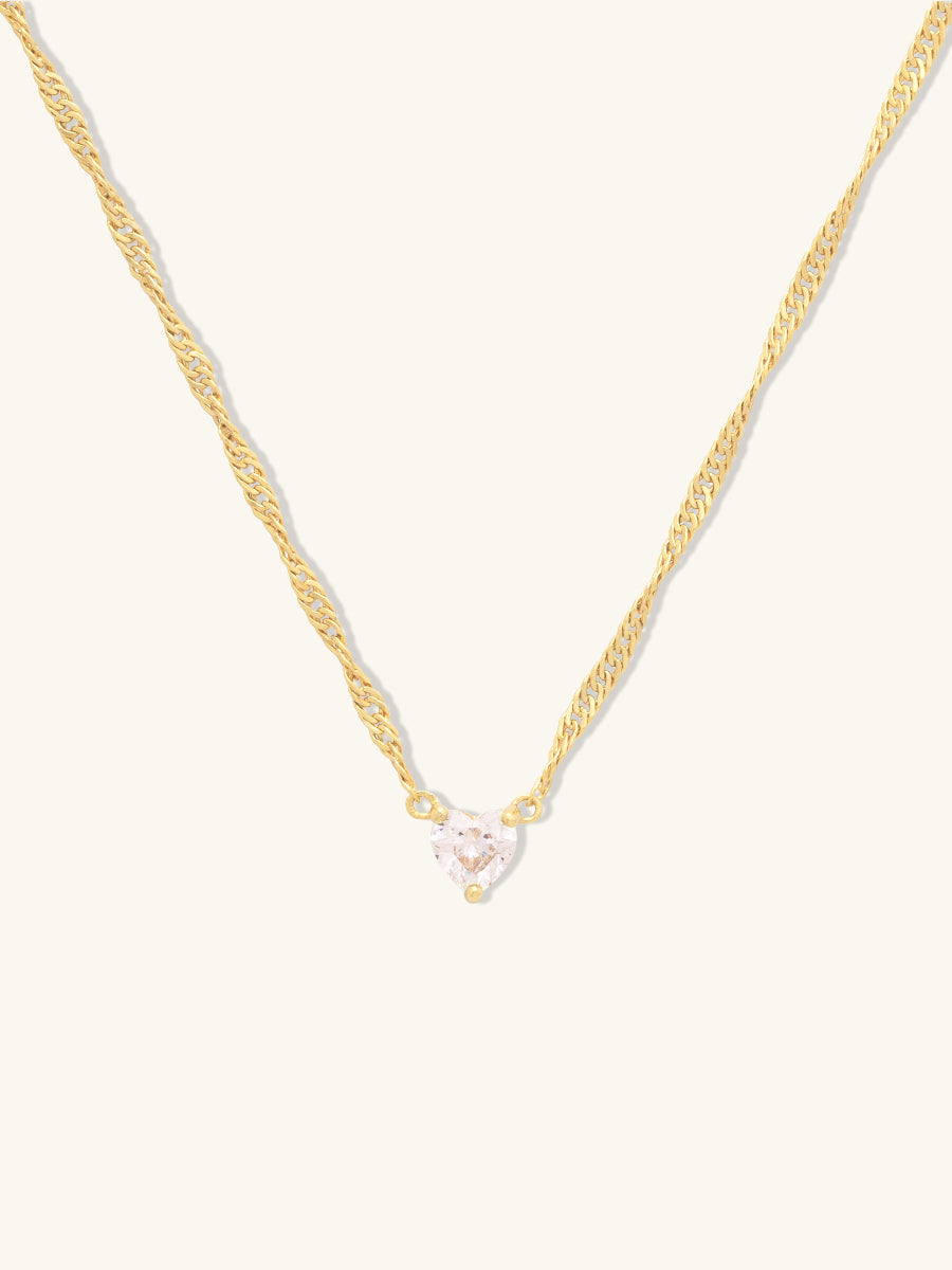 Heart Gold Necklace