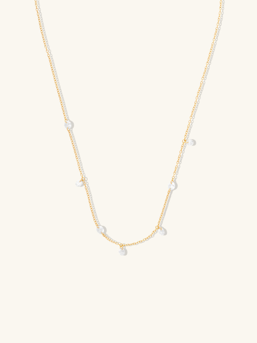 Glimmer Gems 14K Gold Vermeil Necklace