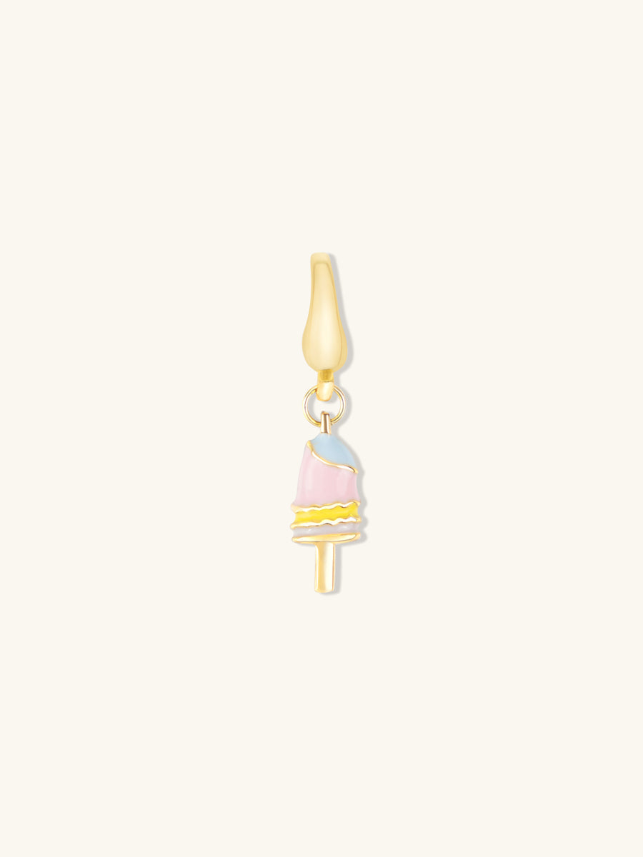 Ice Lolly Gold Charm