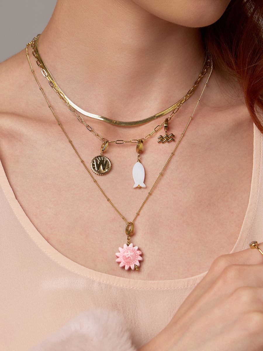Soleil Ceramic Blush Charm