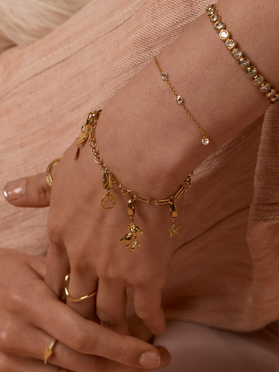 Petite Star Gold Charm