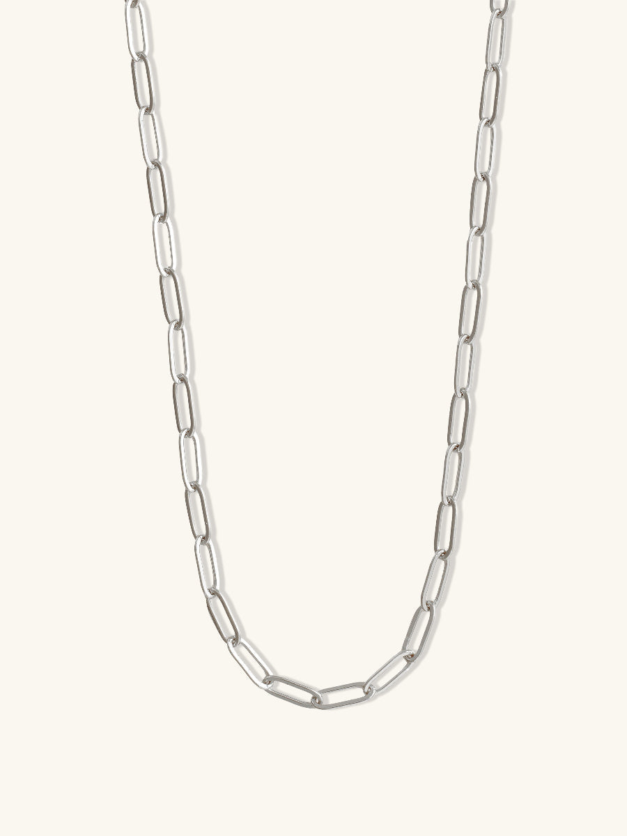 Harper Silver Chain Necklace