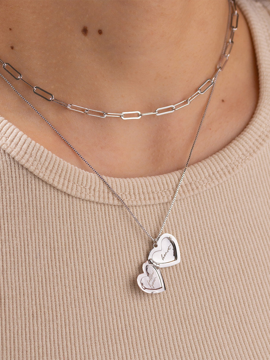 Harper Silver Chain Necklace