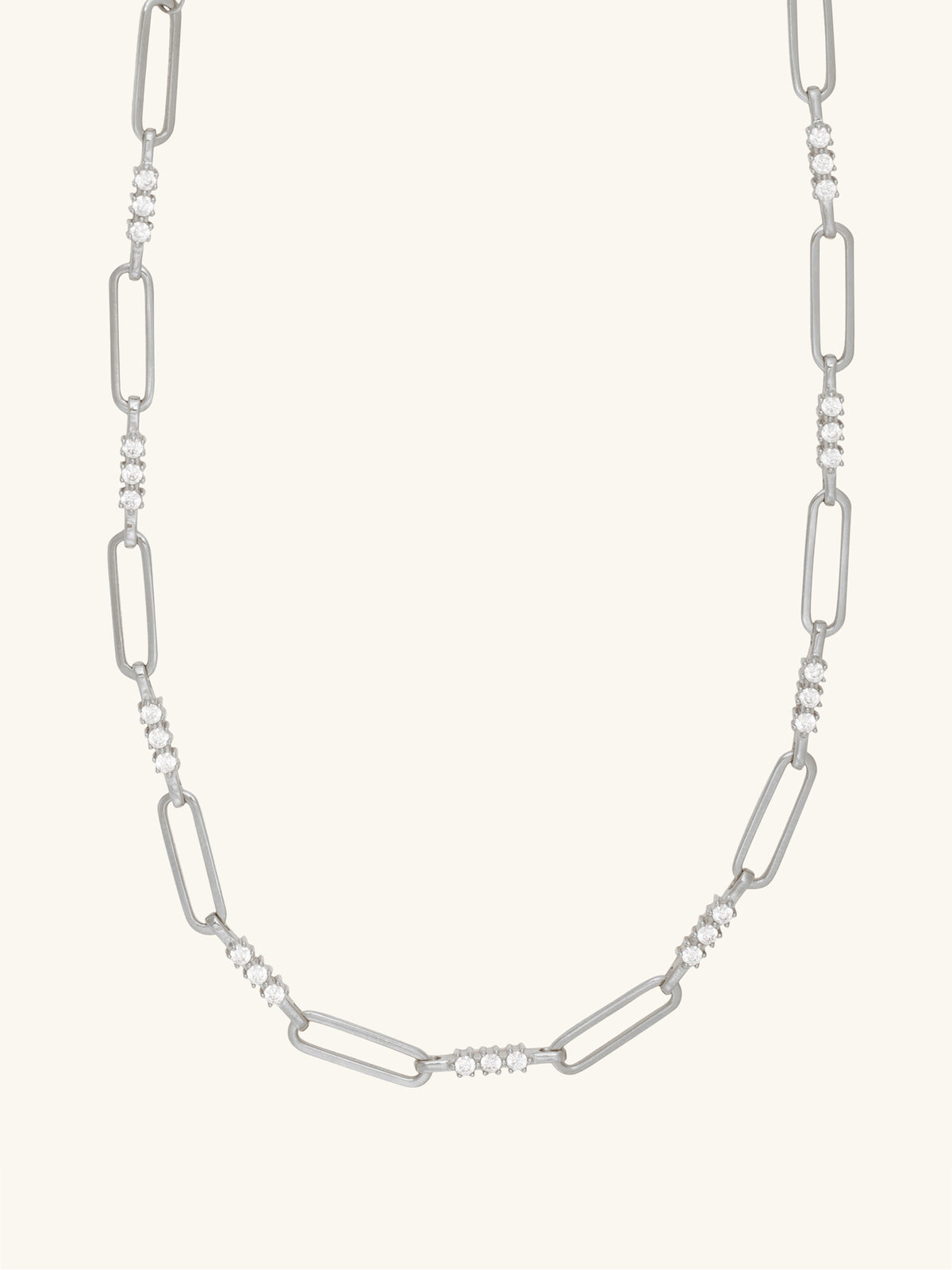 Link Topaz 925 Sterling Silver Necklace