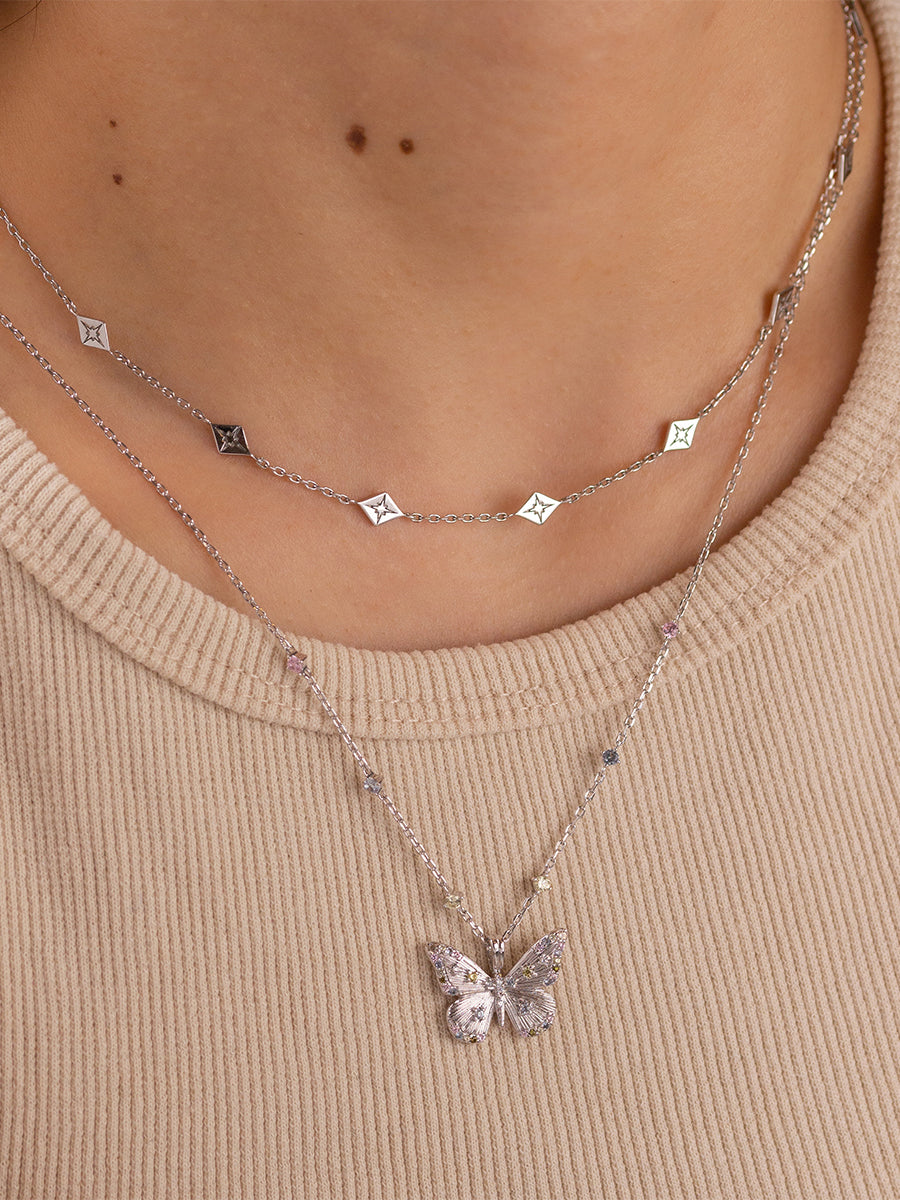 Zyia Silver Choker Necklace