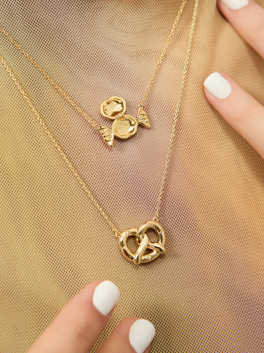 Sweetest Thing Gold Locket Necklace