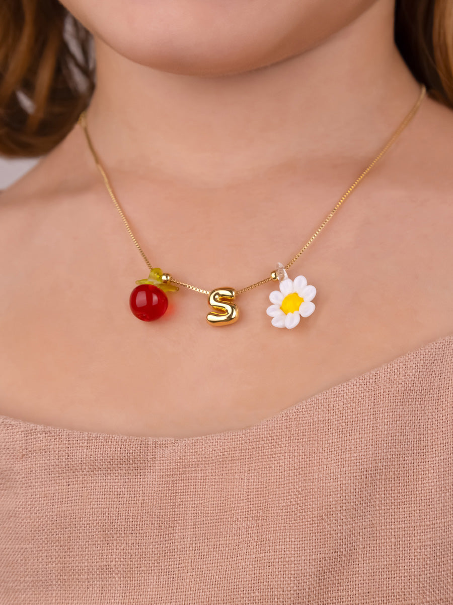 Apple Glass Charm