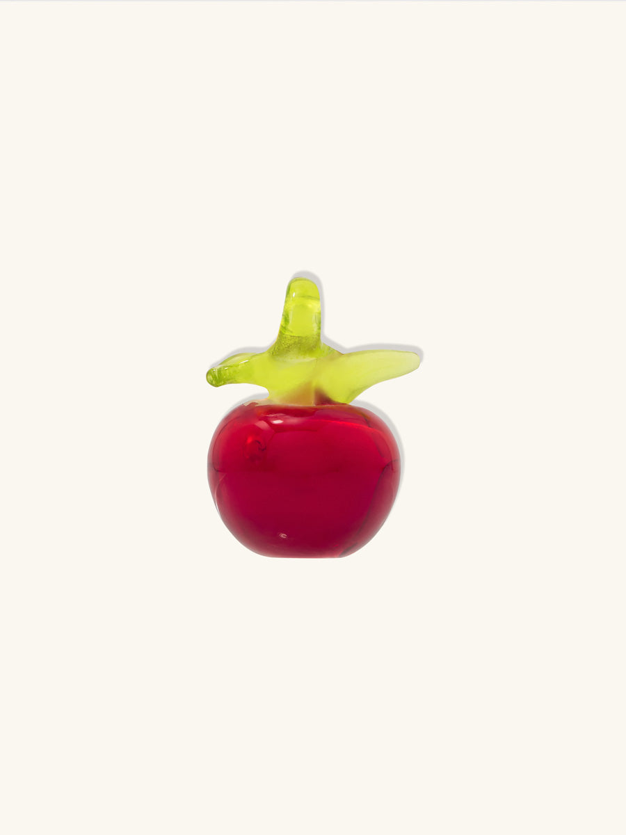 Apple Glass Charm
