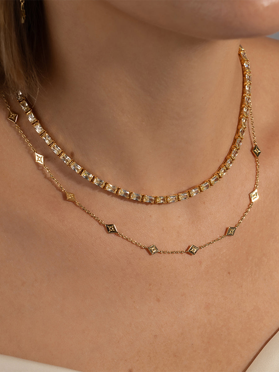 Zyia Gold Choker Necklace