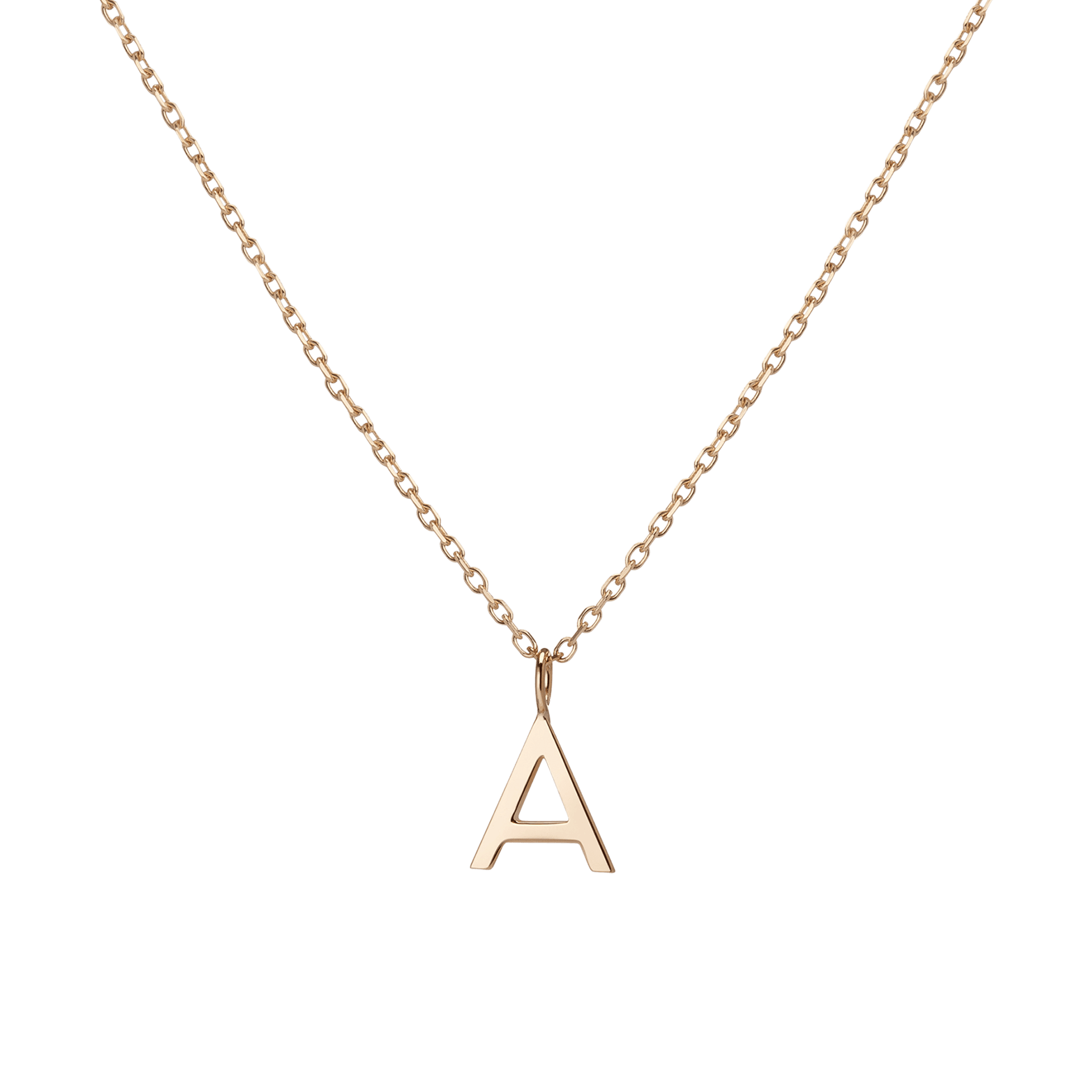 Classic Gold Letter Necklace