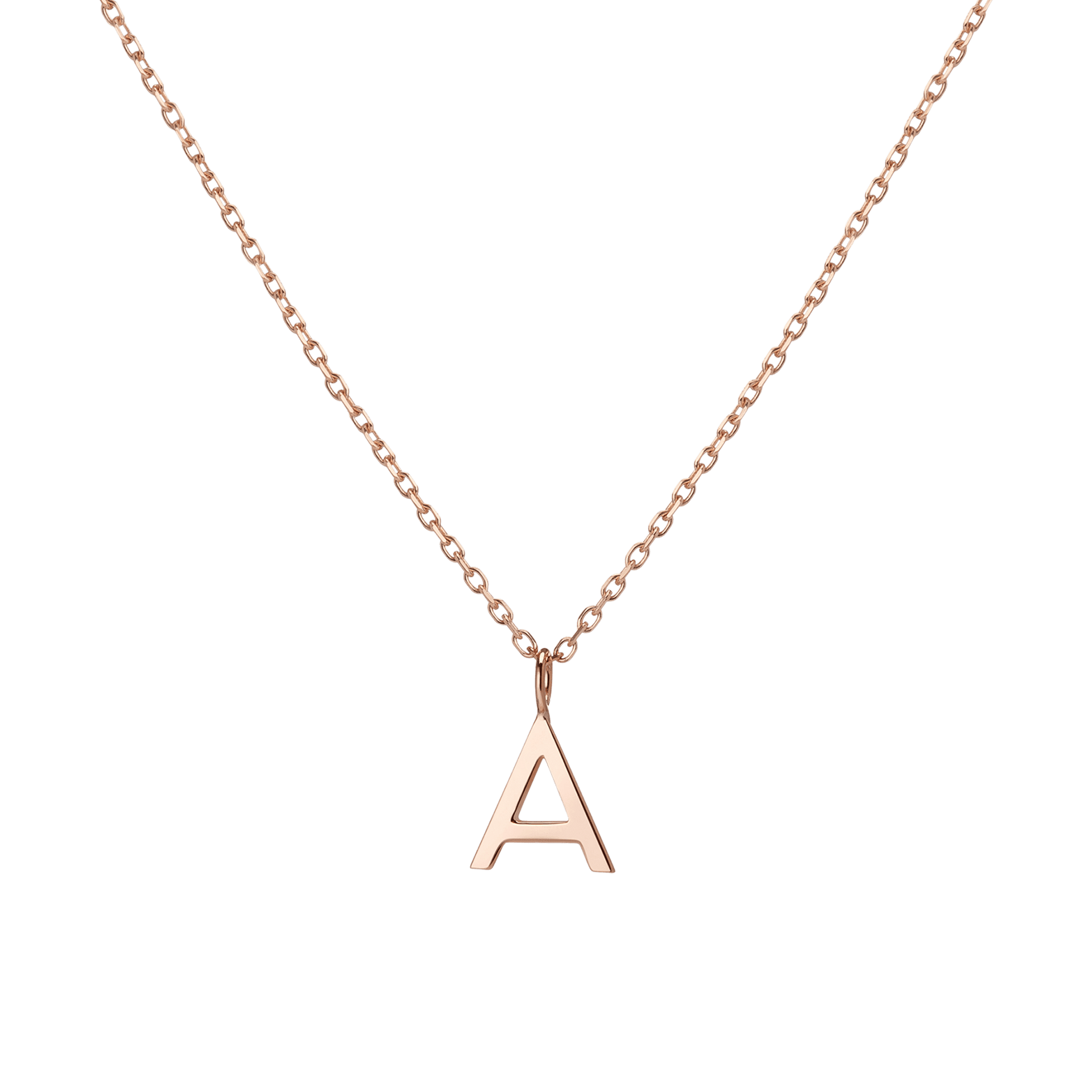 Classic Gold Letter Necklace