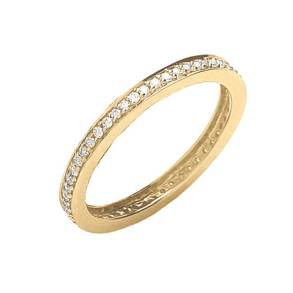 18ct Yellow Gold Full Eternity Ring
