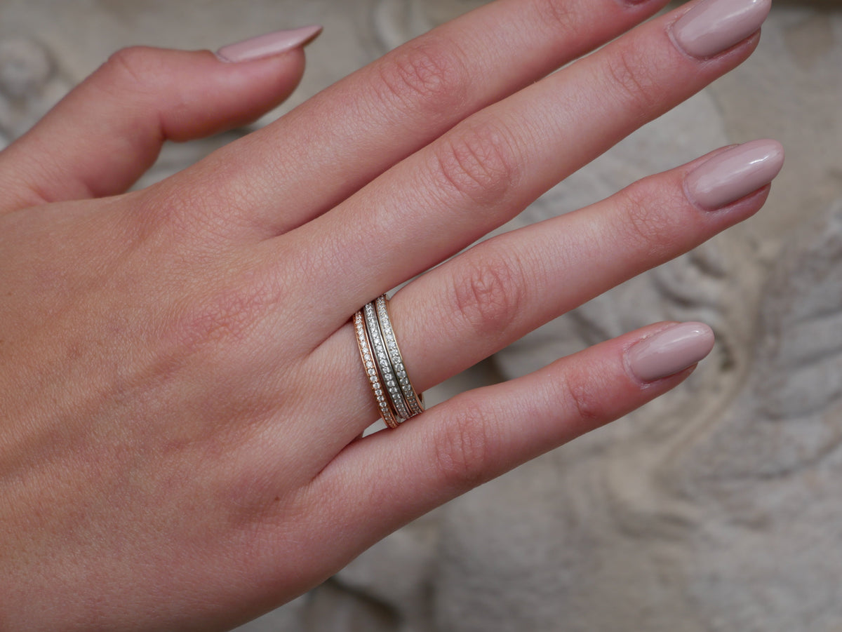 18ct Yellow Gold Full Eternity Ring