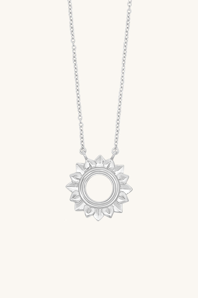 Wildflower Necklace - Silver