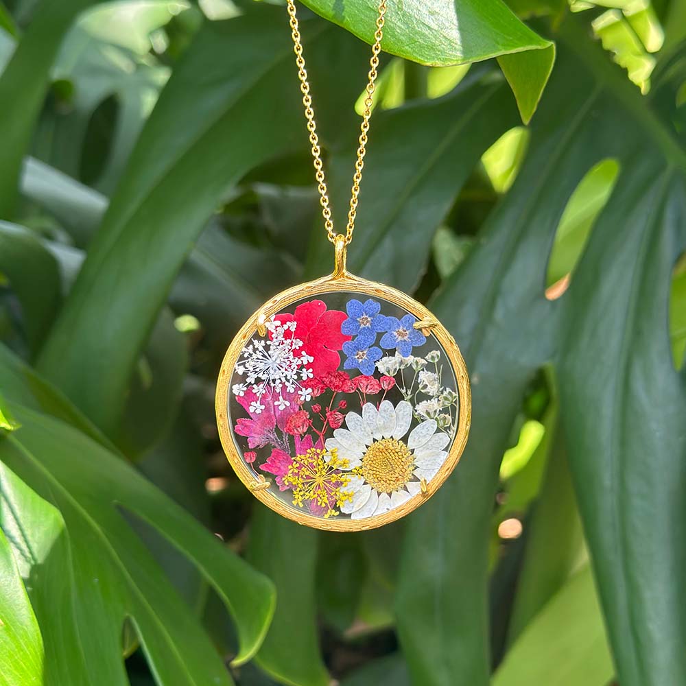 Large Bouquet Necklace