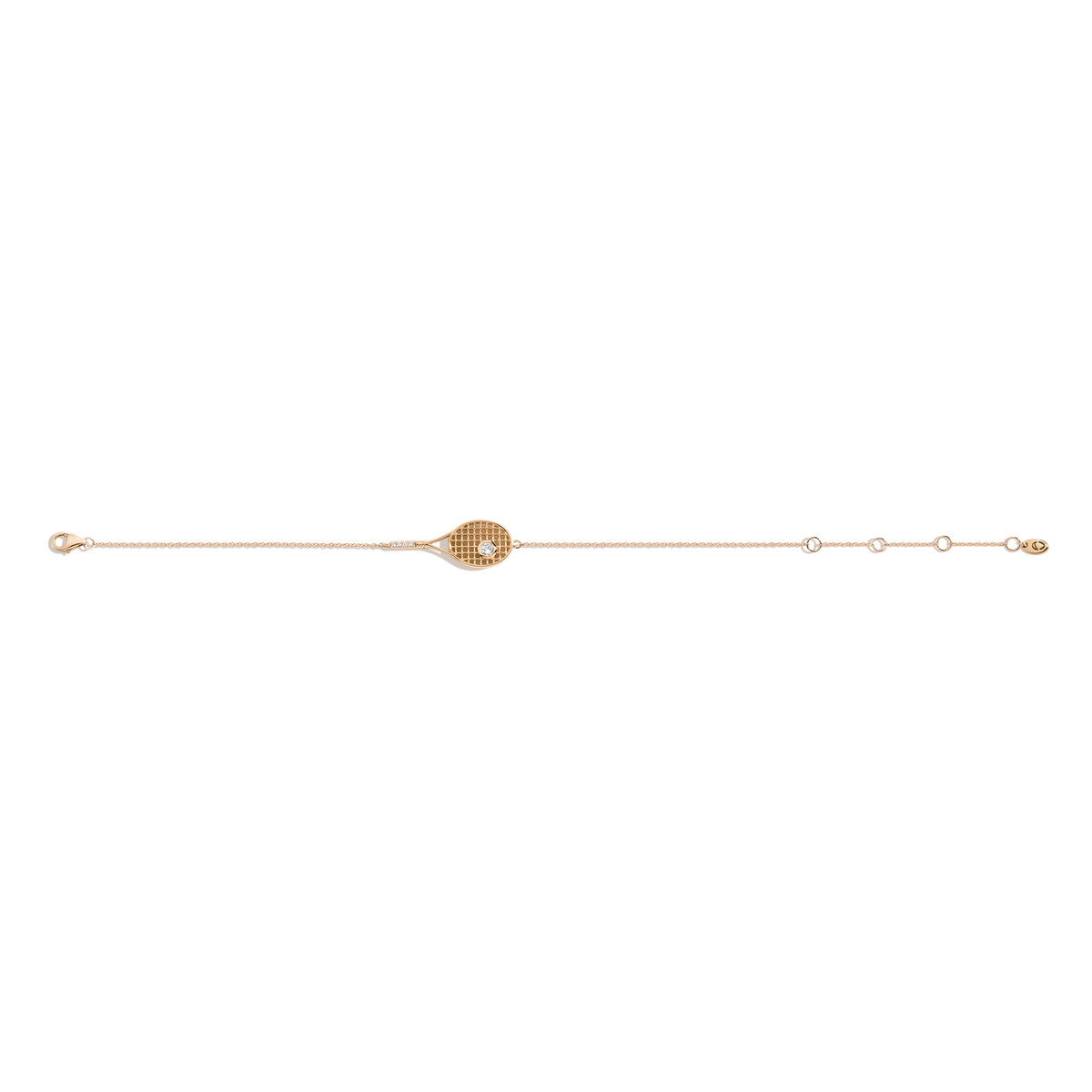 Lab Grown Diamond Tennis Racket Bracelet