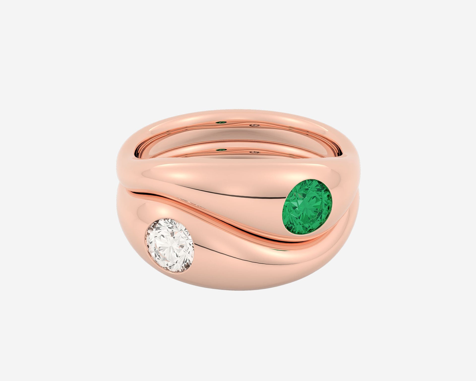 The Gem Yin Yang Set