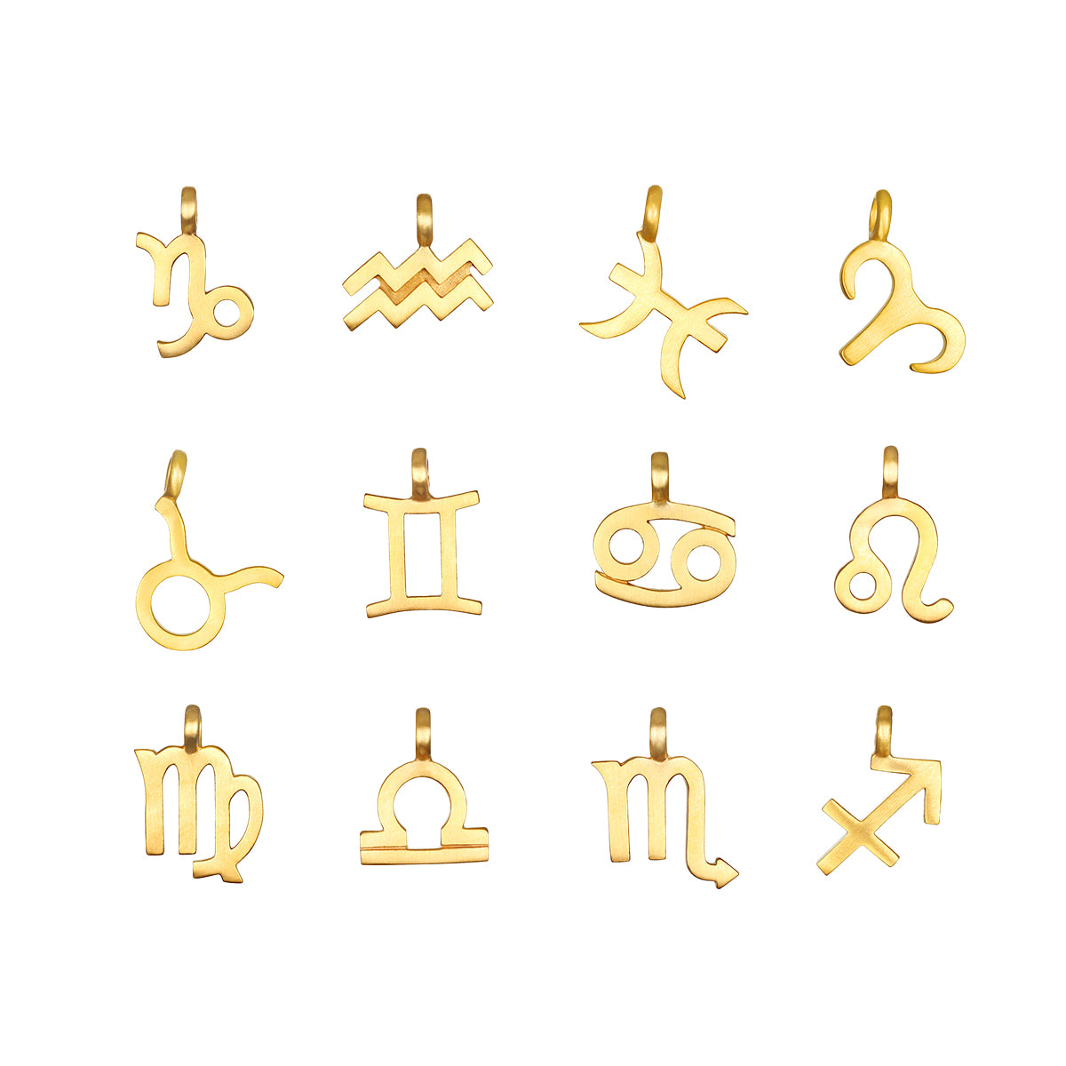 Zodiac Glyph Charm