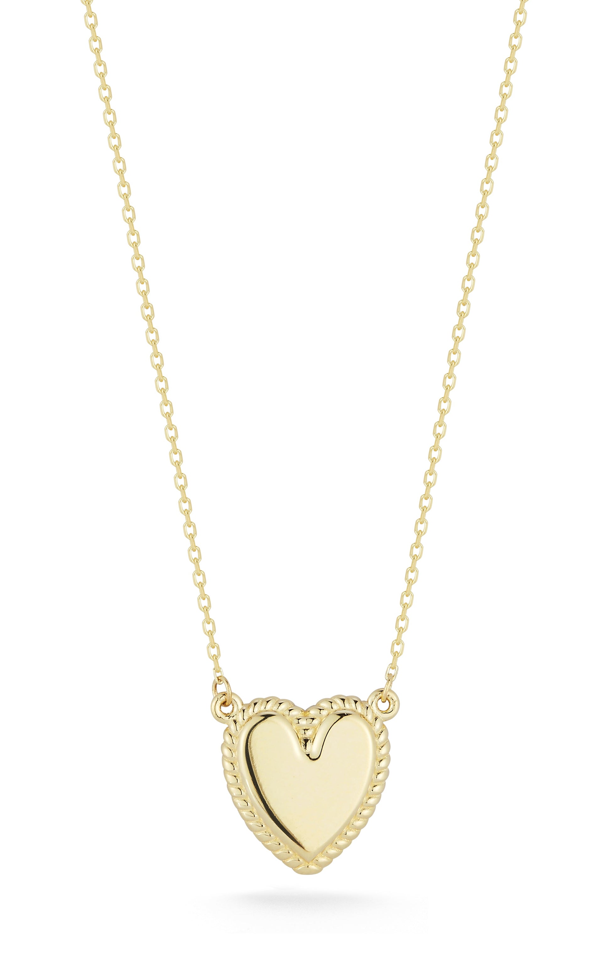 14K Gold Heart Necklace