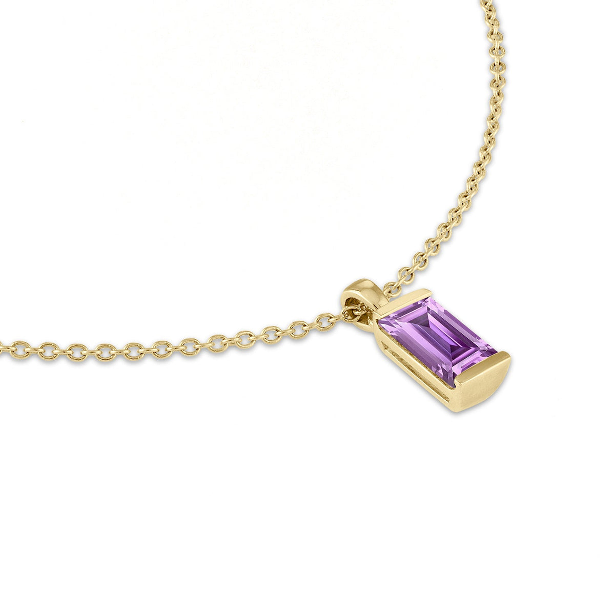 Amethyst Bonbon Necklace