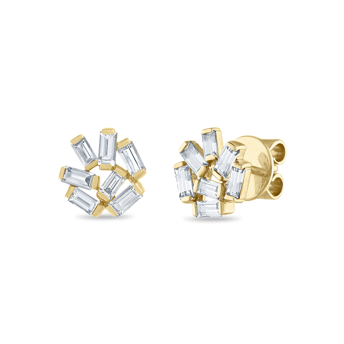 Small Jubilation Studs: Diamonds