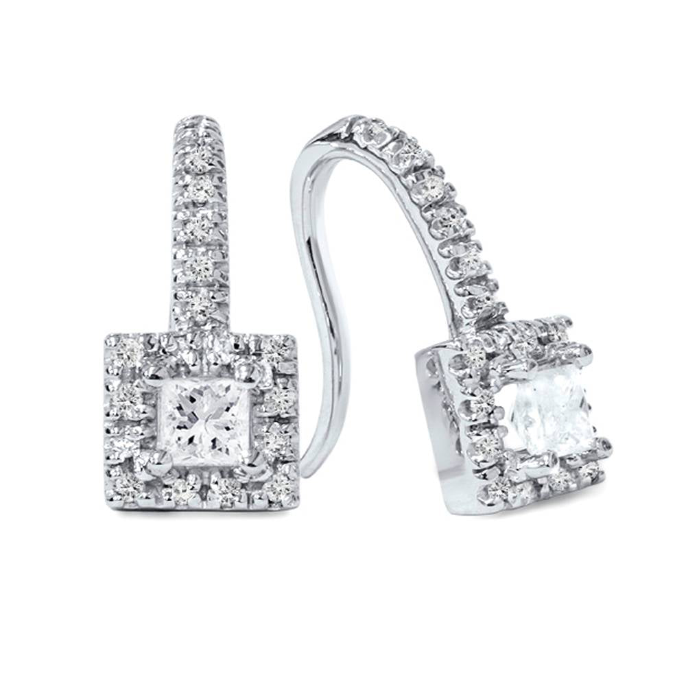 5/8ct Diamond Studs 14K White Gold