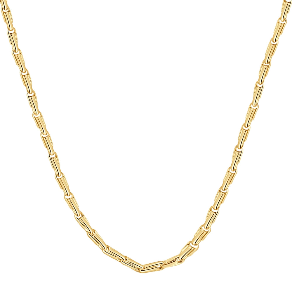 14k Yellow Gold Women's 24' Chain Necklace 15 Grams 4.5mm Thick